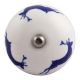 Blue Runing Rein Deer Pattern Ceramic Wine Stopper